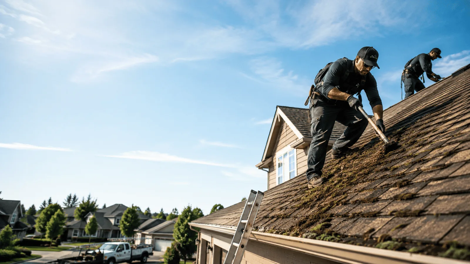 Roof Moss Removal in Woody, CA near me